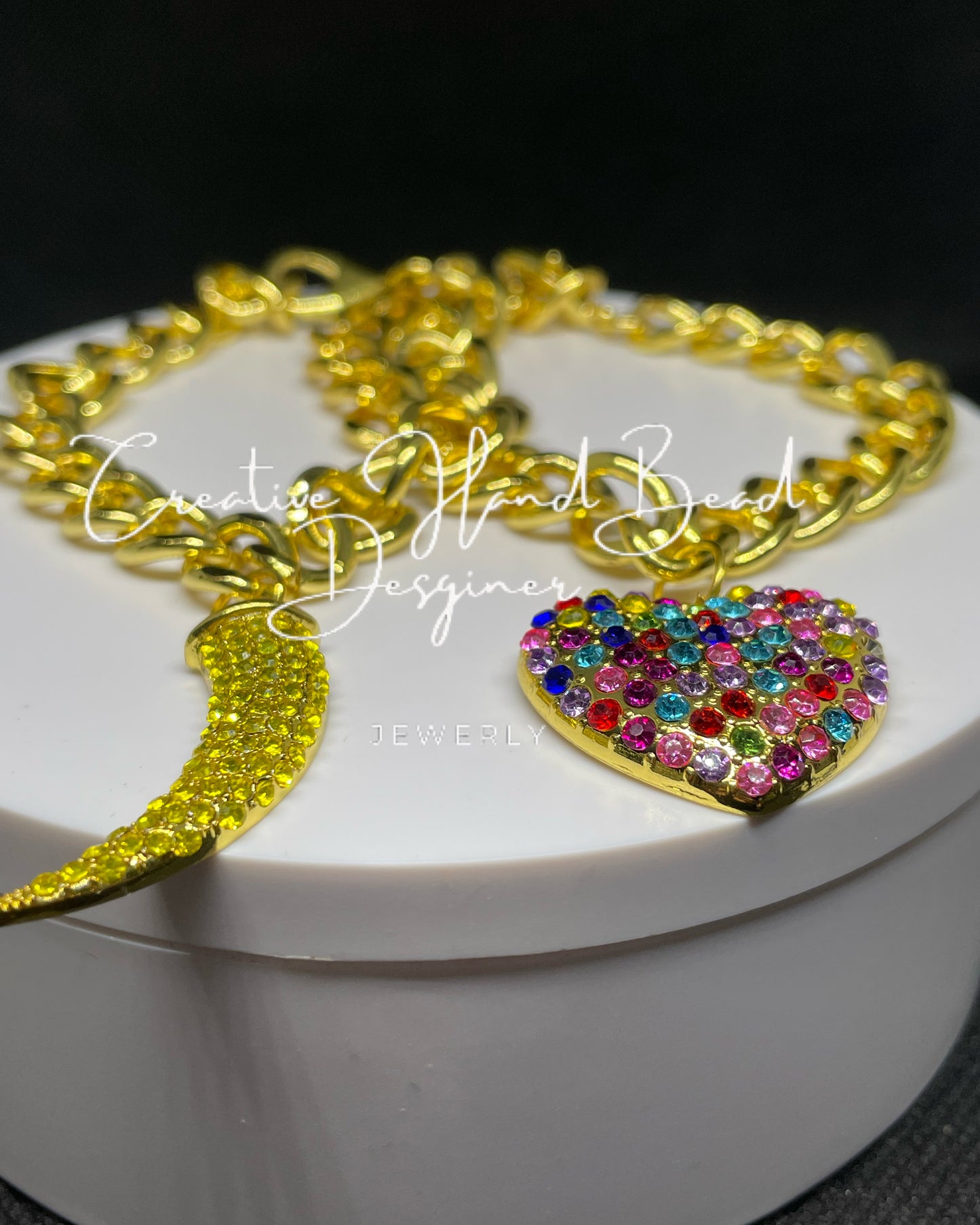 Gold chain set