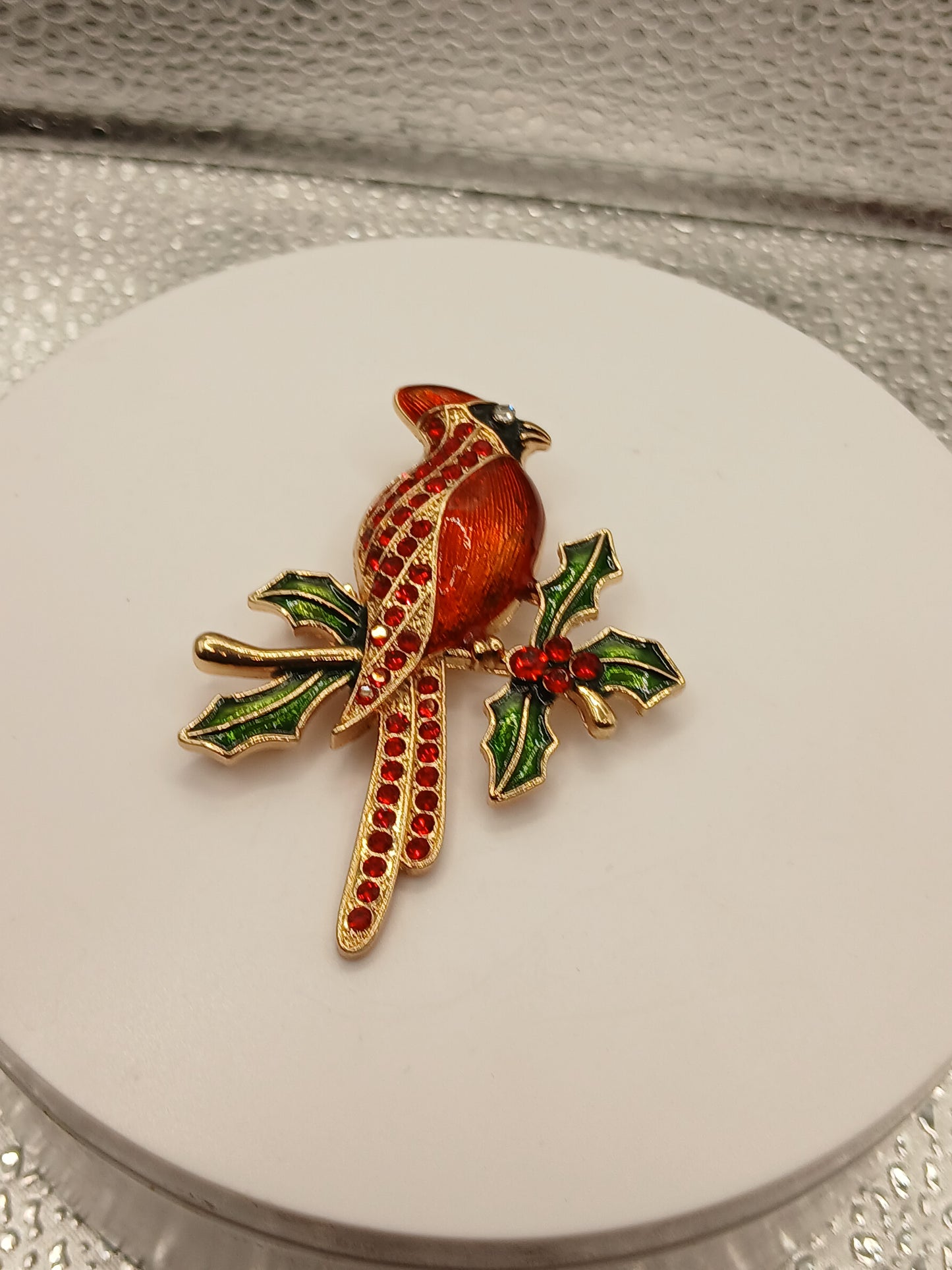 Bird brooch