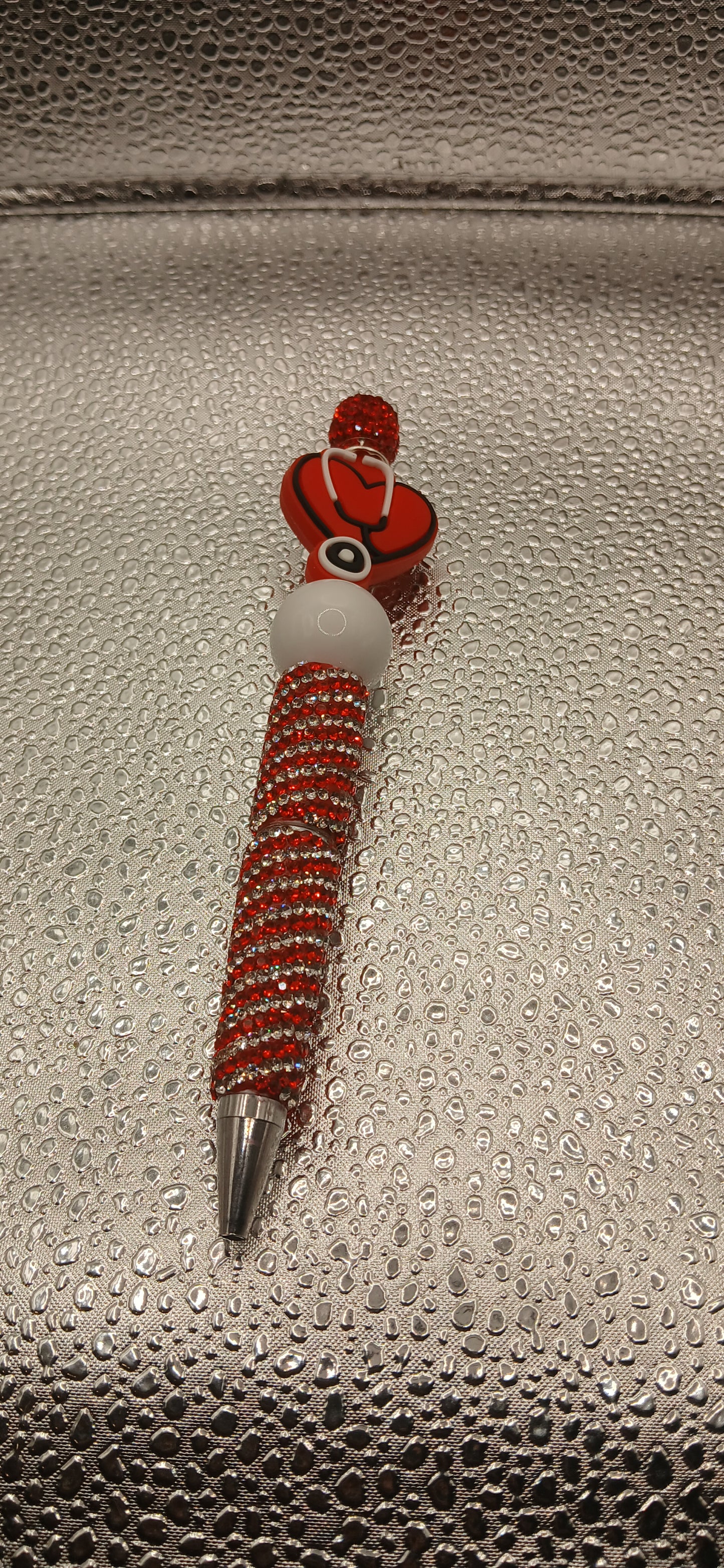 Red bling nurse pen