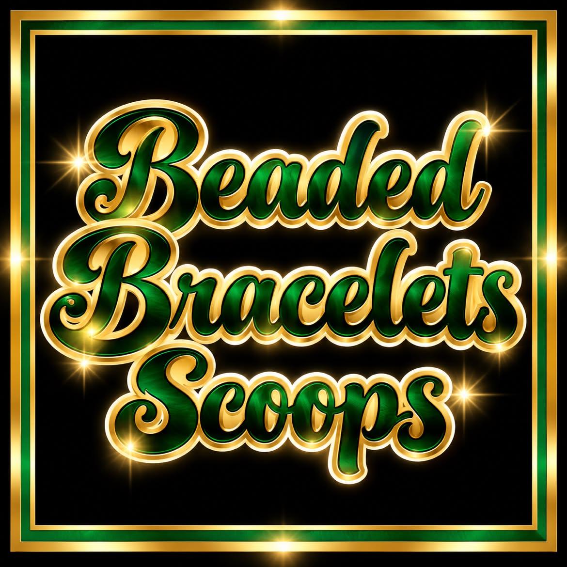 Beaded bracelets scoop