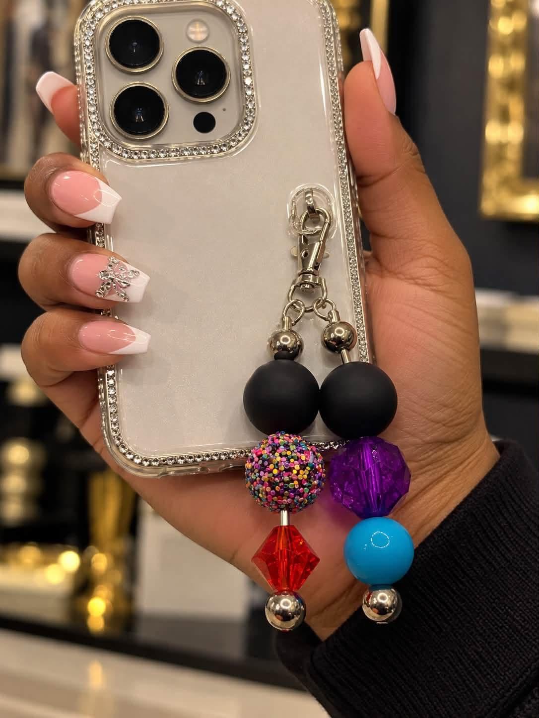 Mixed phone charm