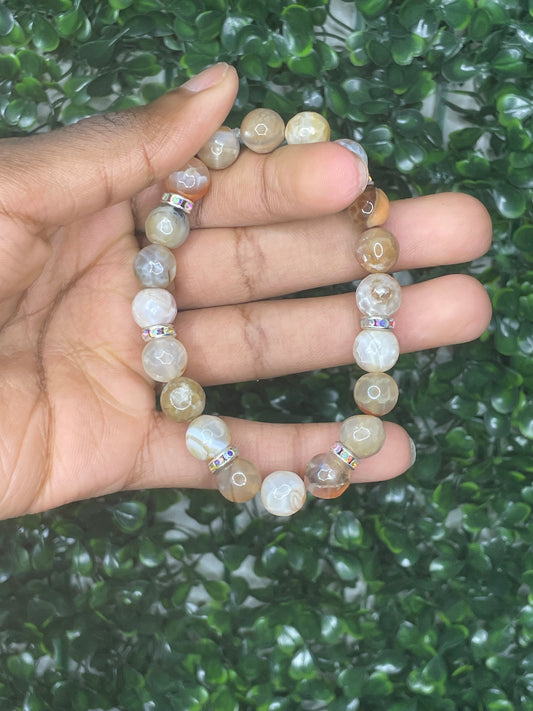 Royal Radiance beaded bracelet
