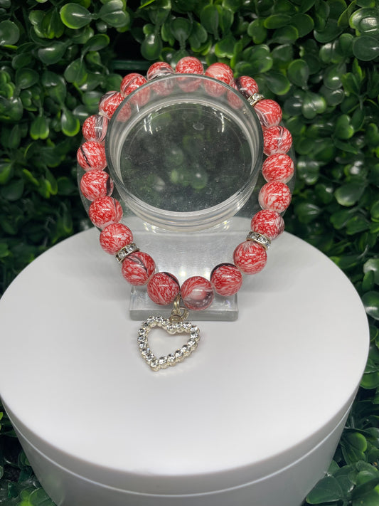Red love me bracelet