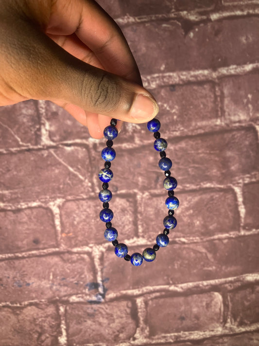 Men Blue black