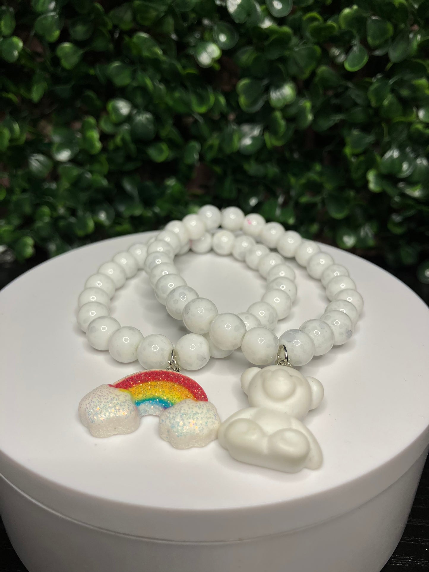 White Tainbow kid bracelet