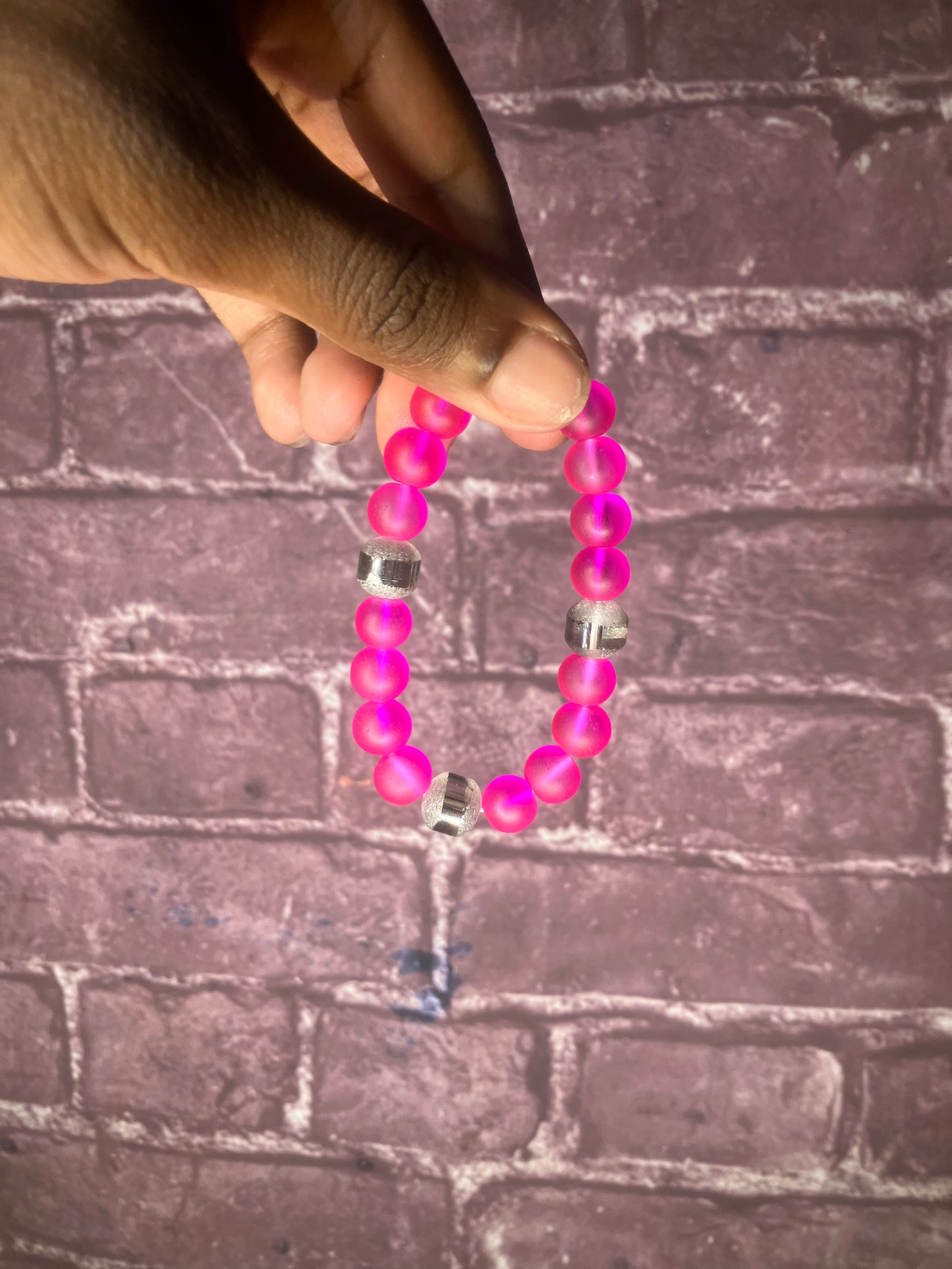 Pretty pink bracelet