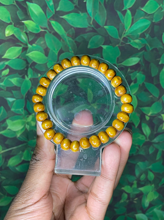 Light singke brown men bracelet