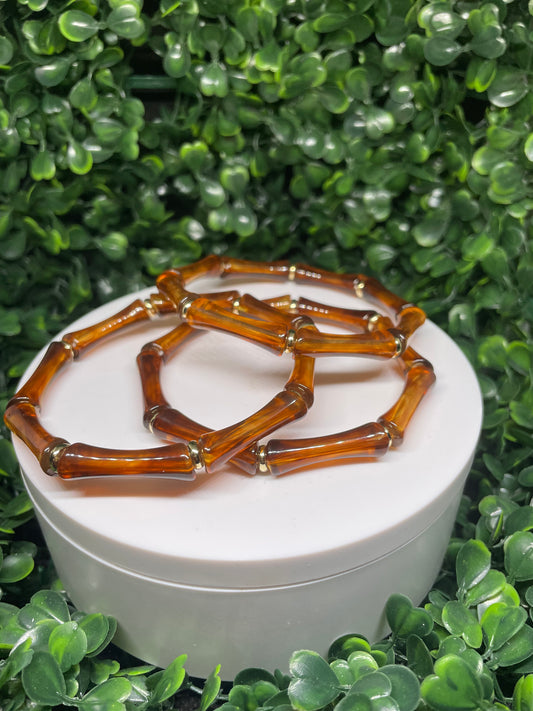 Fire brown bracelets