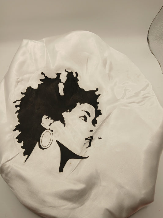 Black woman bonnet