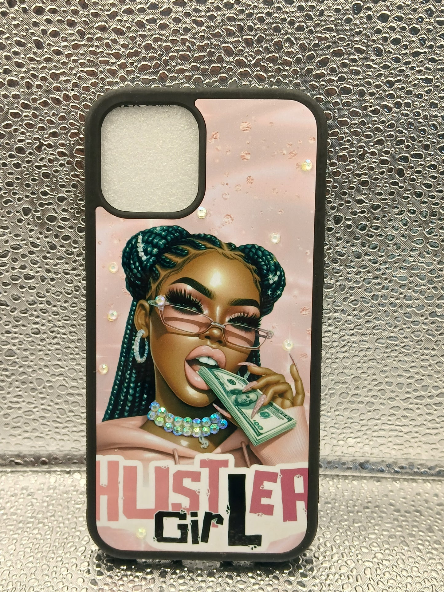 Hustle girl phone case iPhone12 /iPhone 12 pro