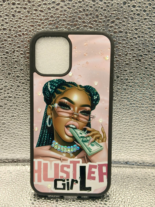 Hustle girl phone case iPhone12 /iPhone 12 pro