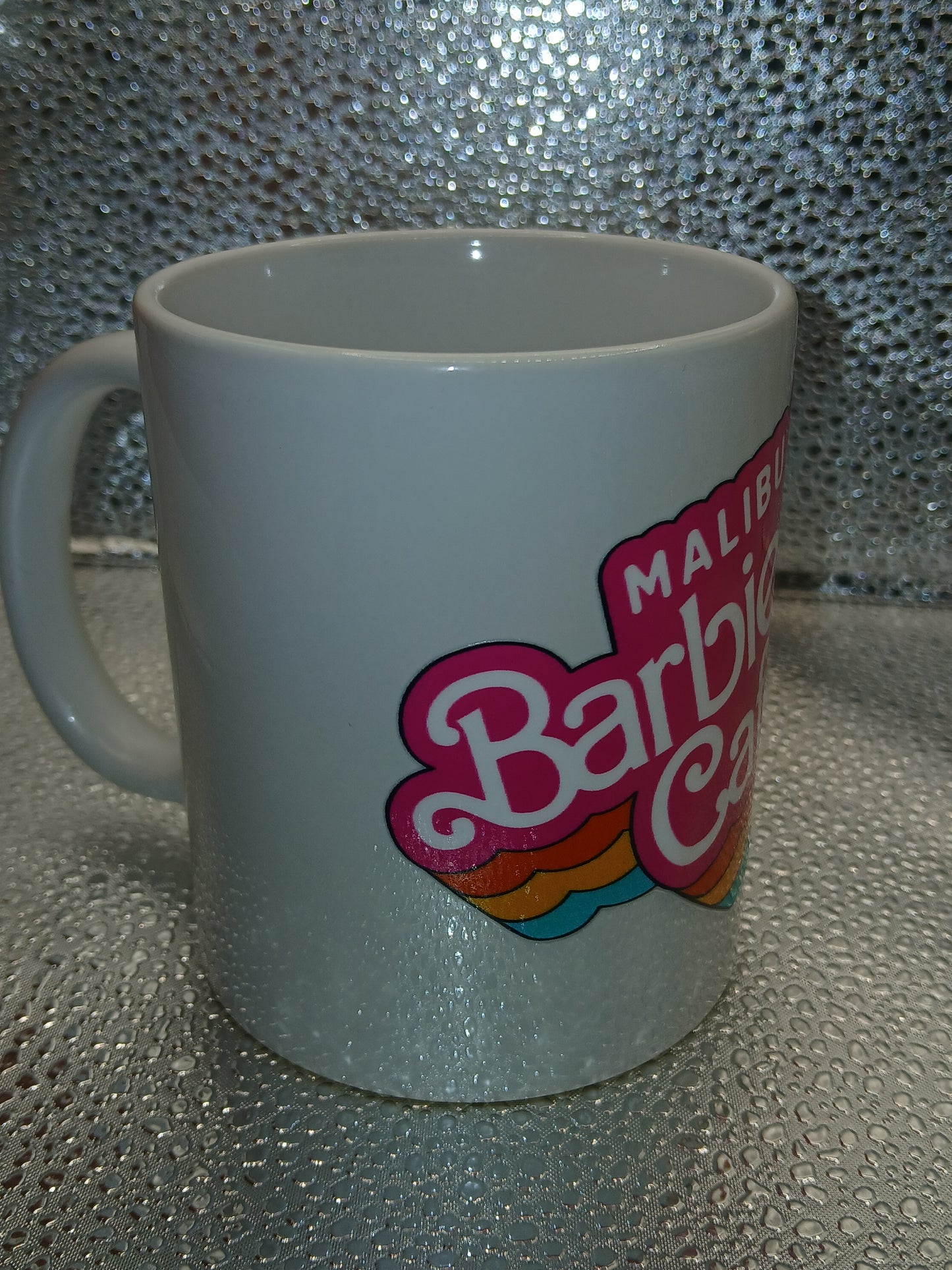Barbie Cafe mug