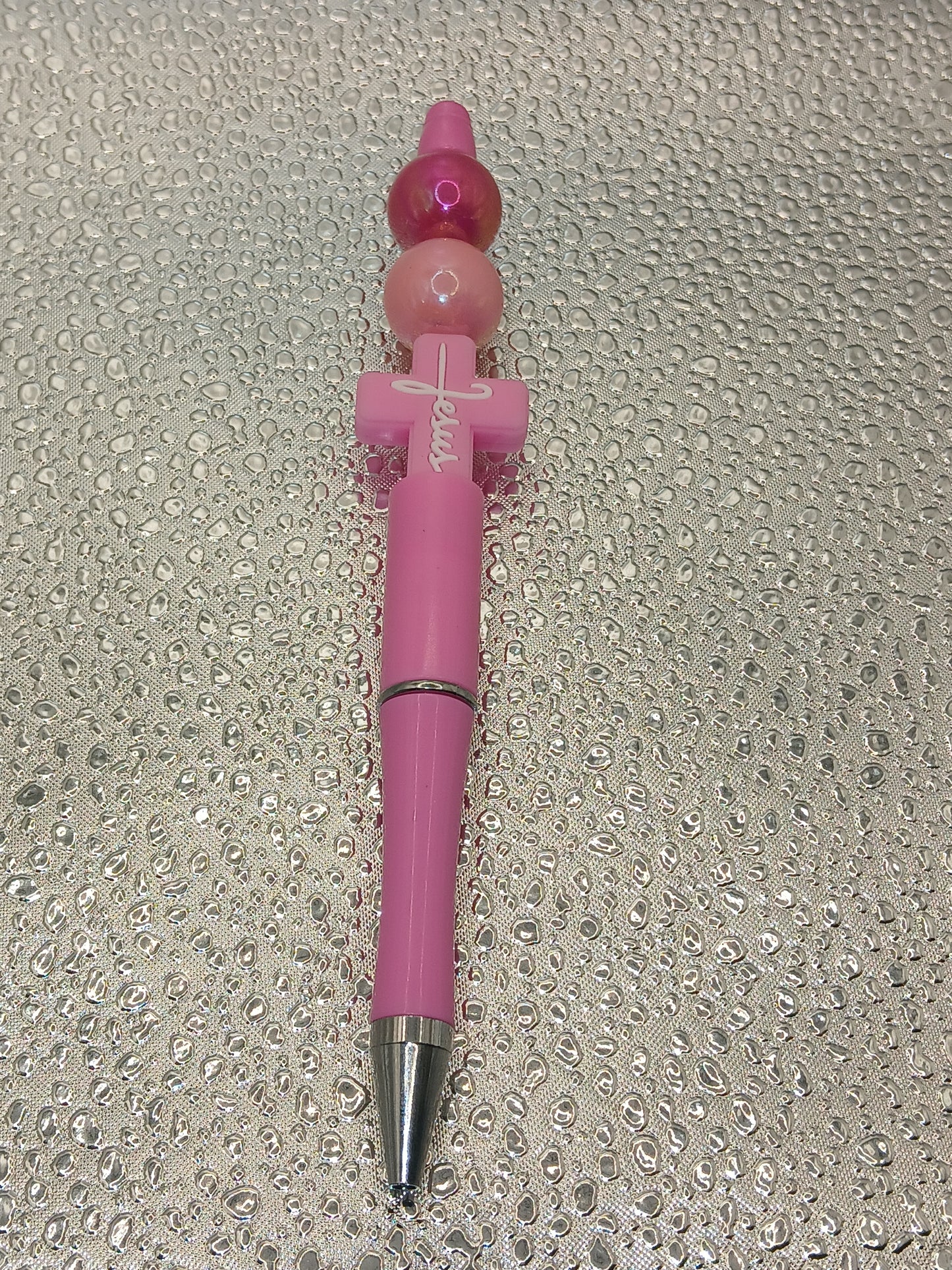Pink Jesus pen