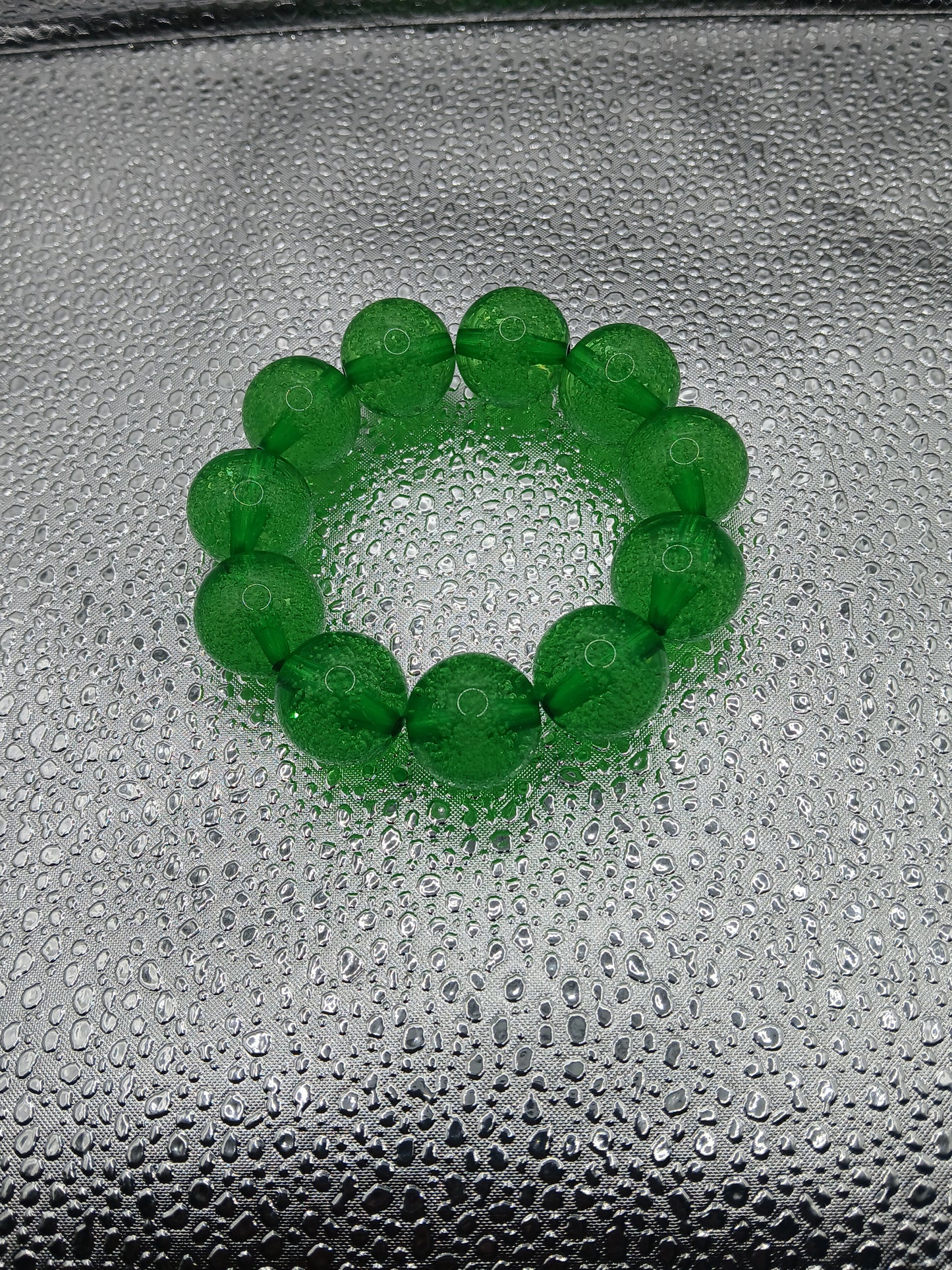 Green big bracelet
