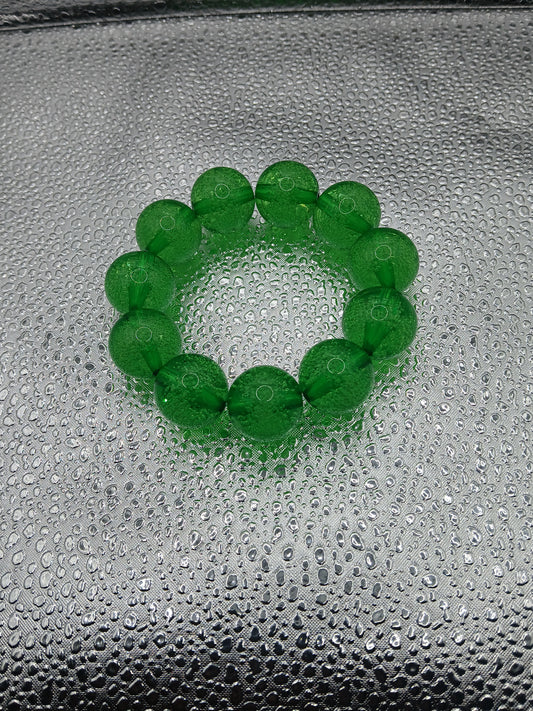 Green big bracelet