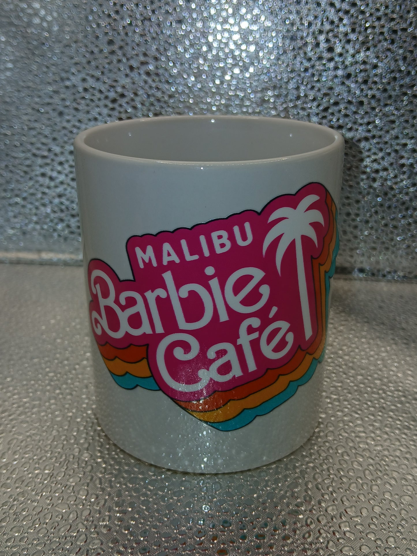 Barbie Cafe mug