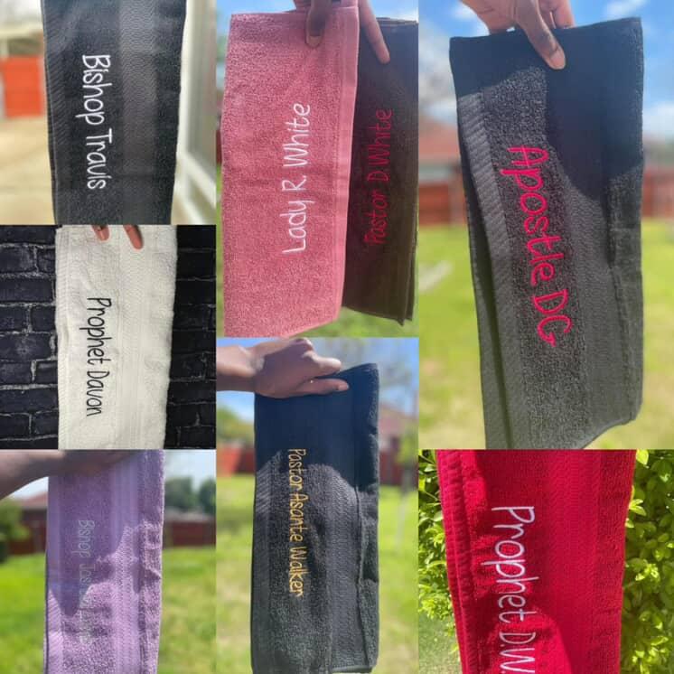 Custom towels