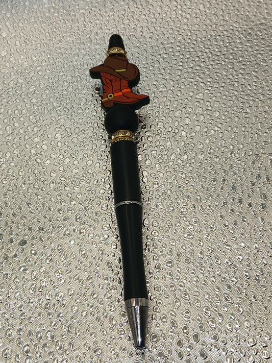 Cowboy boot pen