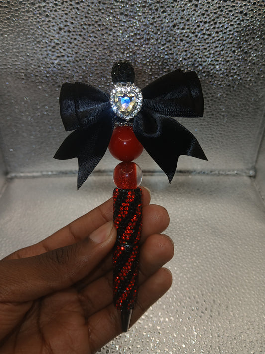 Red and black creative pen